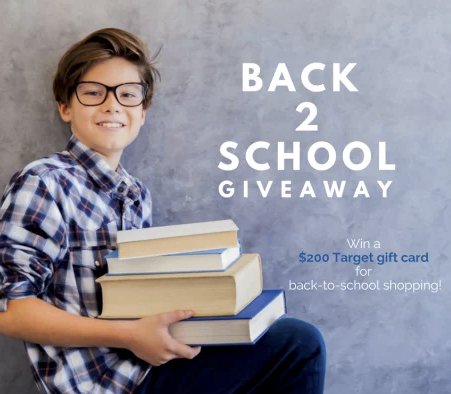 Back to School Sweepstakes