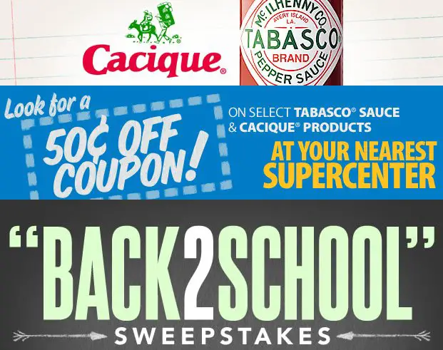 Back2School Sweepstakes - Hundreds of Free Gift Cards