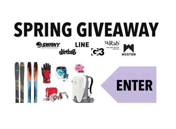 Backcountry Splitboard Giveaway - Win A Ride SPLITPIG Splitboard & More