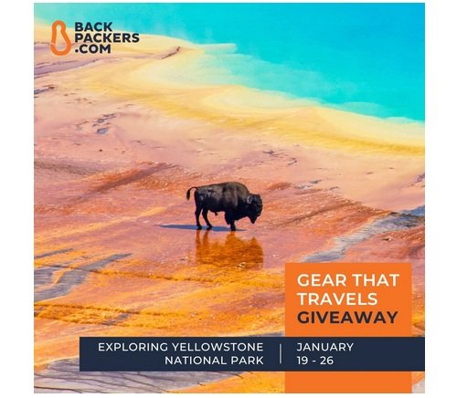 Backpackers.com Enter the 2023 Exploring Yellowstone National Park Giveaway - Win Outdoor Gear & Gift Cards