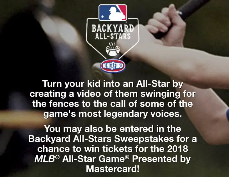 Backyard All-Stars Sweepstakes