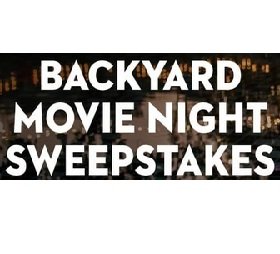 Backyard Movie Night Sweepstakes - Win a Samsung Projector and Sound Tower
