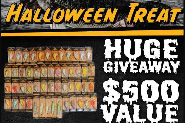 Bagley Bait's Huge Halloween HardBait Giveaway - Win $500 Worth Of Baits