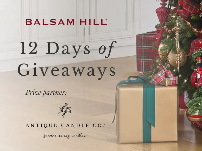 Balsam Hill 12 Days Of Christmas Giveaways