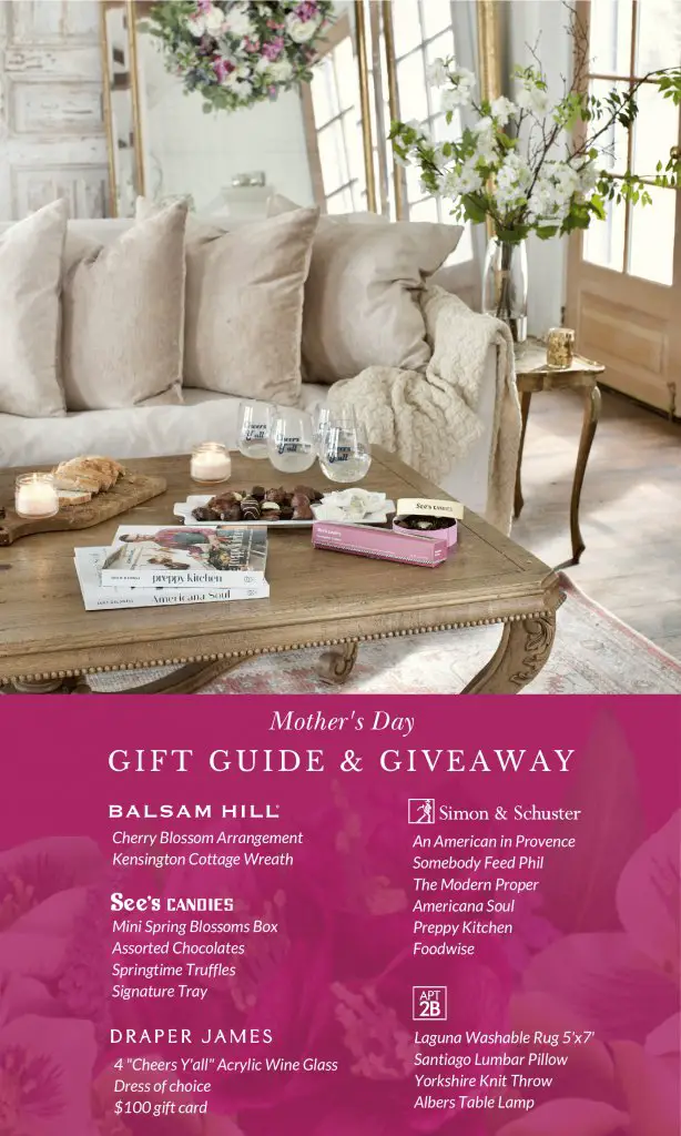 Balsam Hill Mother’s Day Sweepstakes – Win A Home Décor Prize Pack Worth Over $1,500