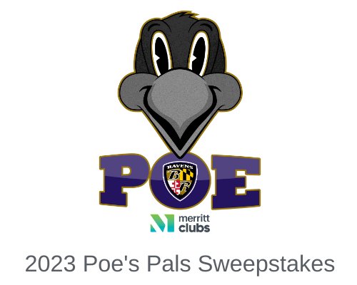 Baltimore Ravens Poe’s Pals Sweepstakes - Win A Personalized Message From Poe & More (5 Winners)