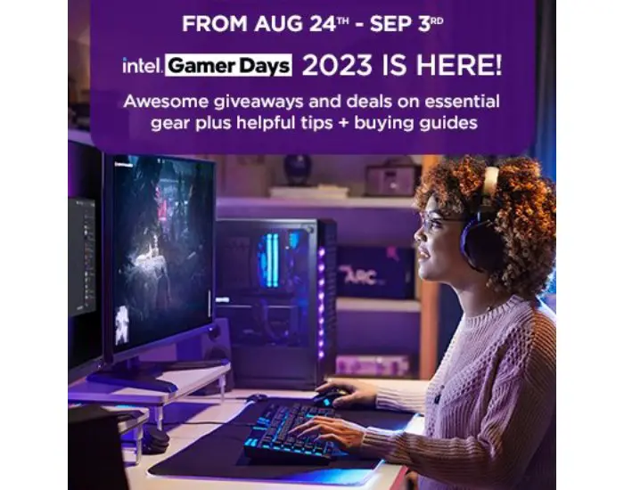 B&H Foto & Electronics Intel Gamer Days Sweepstakes - Win Gaming Laptops And More