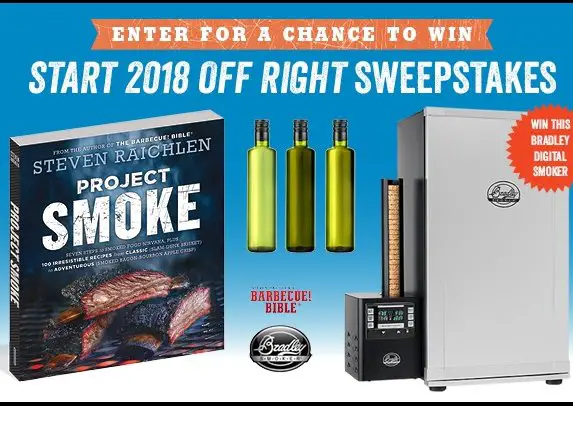 Barbecue Bible Start 2018 Off Right Sweepstakes
