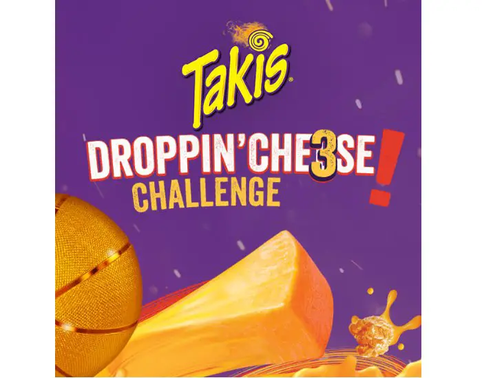Barcel USA Takis Droppin Che3se Challenge - Win Gold Basketball, Sweatpants, Mini Speakers & More