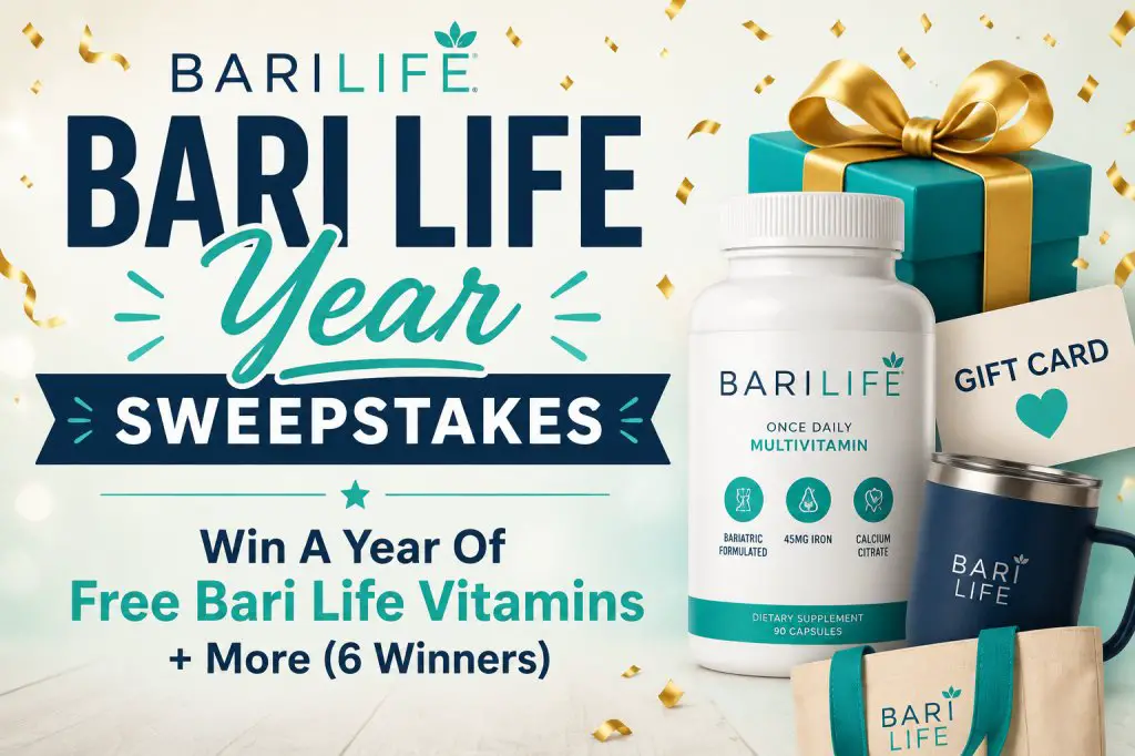 Bari Life Year Sweepstakes – Win A Year Of Free Bari Life Vitamins + More (6 Winners)