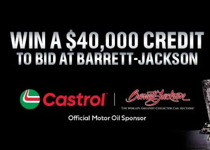 Barrett- Jackson VIP Experience Giveaway – Win A Trip For 2 To The Barrett-Jackson Auction In Scottsdale, Arizona