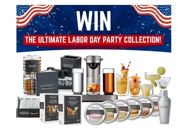 Bartesian's Labor Day Giveaway! - Win a Cocktail Party Package