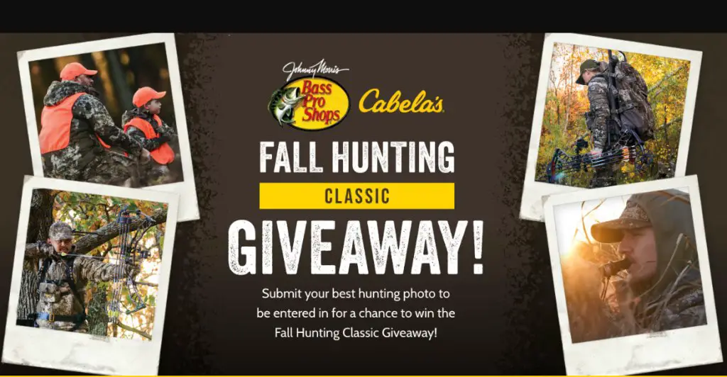 Bass Pro Shops Fall Hunting Classic Giveaway - Win A $599 Themed Prize Package (3 Winners)