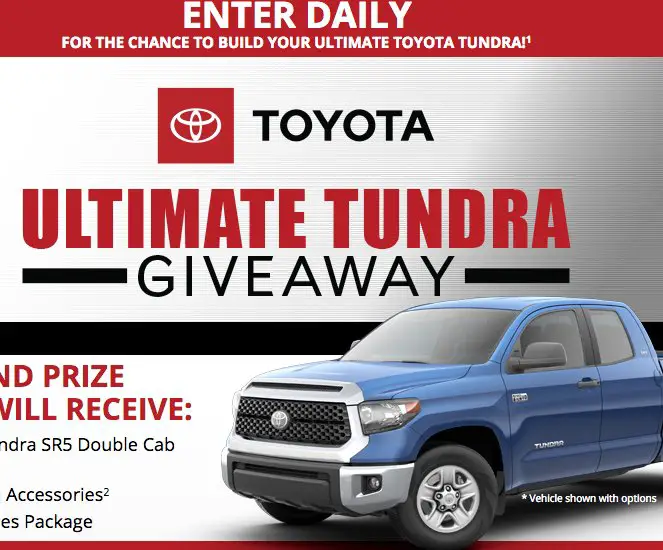 Bassmaster Toyota Ultimate Tundra Giveaway