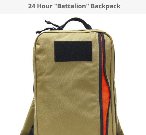 Battalion Backpack Giveaway