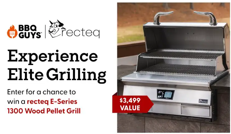BBQ Guys recteq E-Series 1300 Wood Pellet Grill Giveaway – Win A recteq E-Series 1300 Wood Pellet Grill