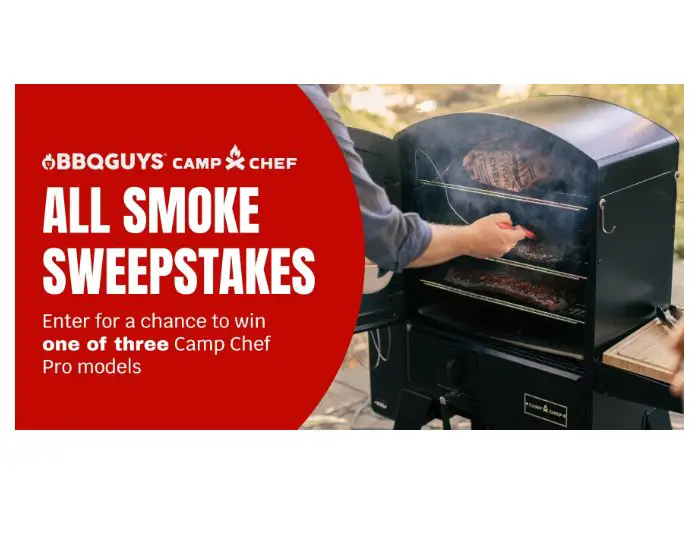BBQGuys All Smoke Sweepstakes - Win A Pellet Grill Or A Vertical Smoker