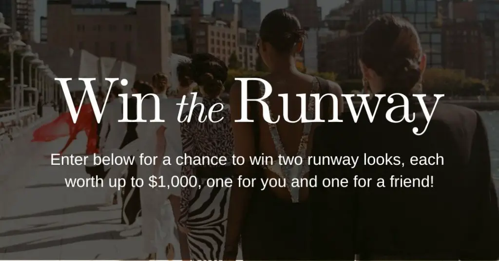 BCBG Maxazria Win the Runway Sweepstakes - Win A $2,000 Runway Look For 2