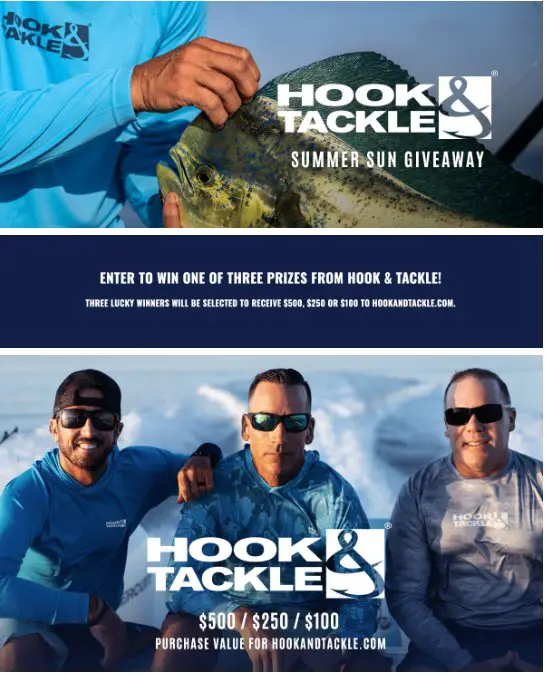 BD Outdoors Hook & Tackle Sweepstakes - Win To A $500 Gift Card