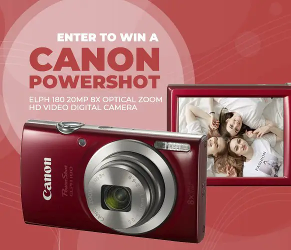 Beach Camera Canon Powershot Giveaway