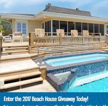 Beach House Giveaway, Free Rent!