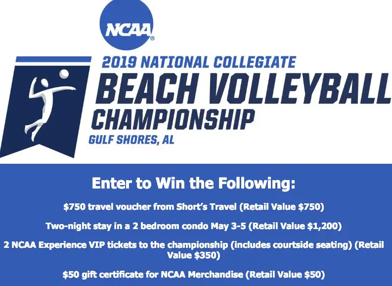 Beach Volleyball Championship Giveaway