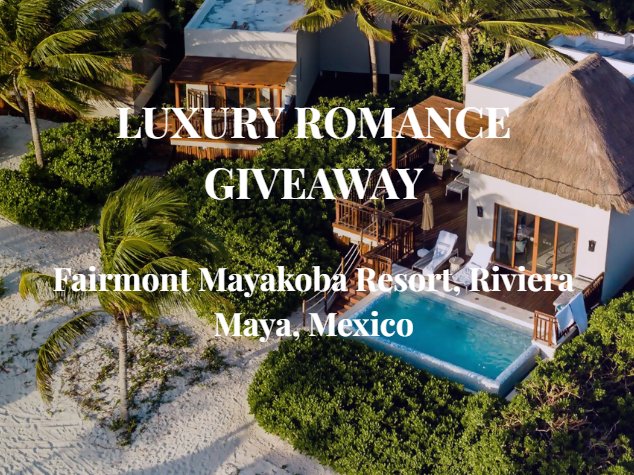 BeachBound Luxury Romance Giveaway - Win A $4,000 Romantic Getaway