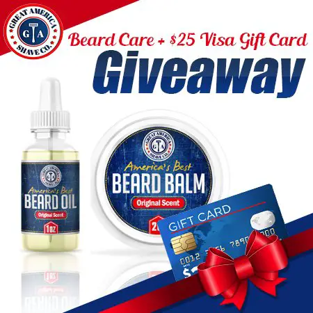 BEARD CARE PRODUCTS + VISA GIFT CARD