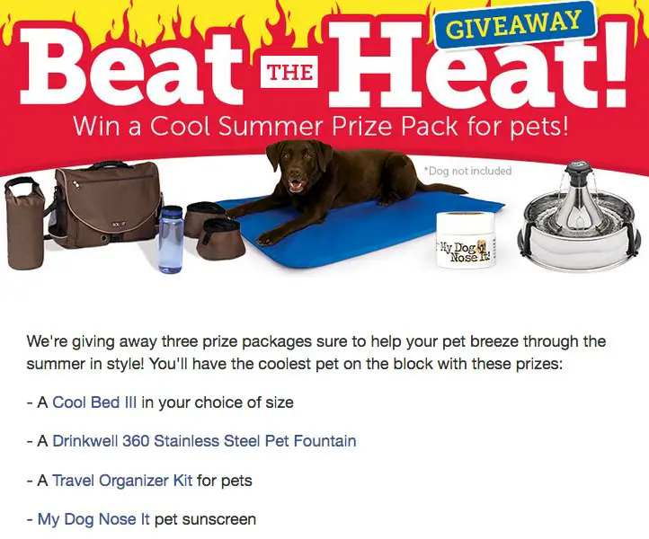 Beat The Heat Sweepstakes
