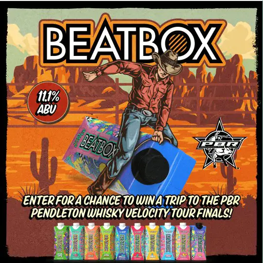 Beatbox PBR Sweepstakes – Win A PBR Pendleton Whisky Velocity Tour Finals Trip