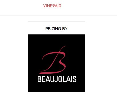 Beaujolais Fueled Home Entertaining Sweepstakes