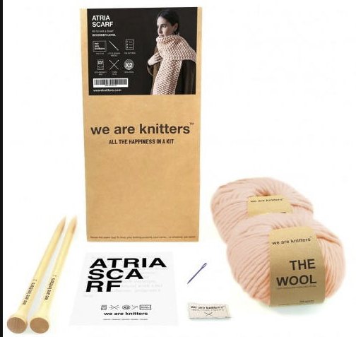 Beautiful Scarf Knitting Kit Giveaway