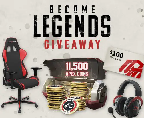 Become Legends Giveaway