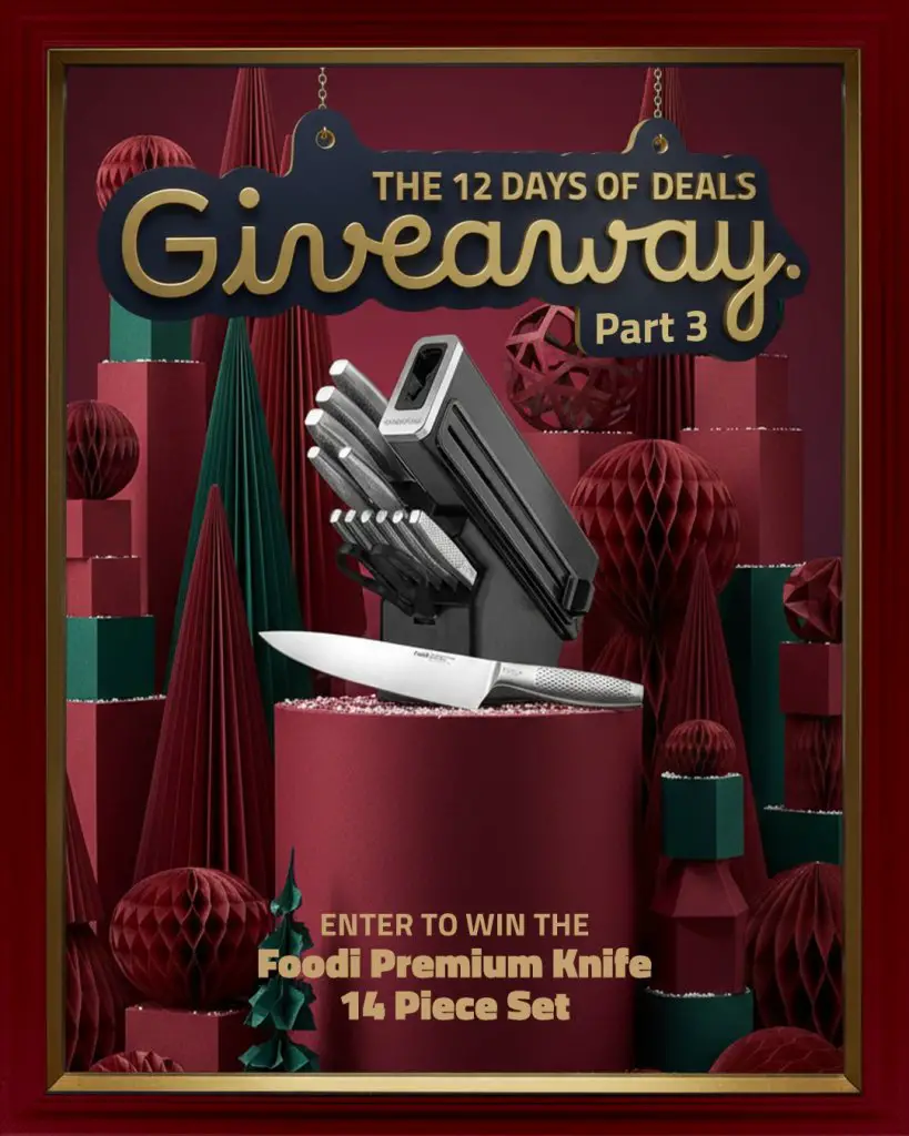Bed Bath & Beyond 12 Days Of Deals Giveaway - Win A 14-Piece Set Of Knives