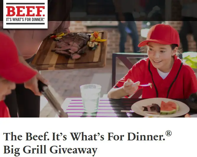 Beef It’s What’s For Dinner Big Grill Giveaway - Win a Pit Boss Hybrid Wood Pellet/Gas Combo Grill