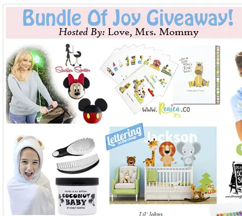 Bundle of Joy Giveaway! $350 in Prizes!
