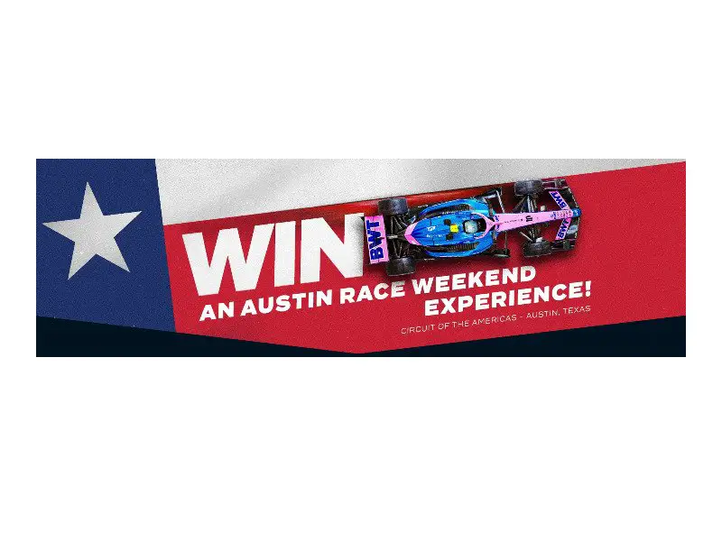 BeforeYouSpeak Win An Austin Race Weekend Experience - Win Two F1 Ticket Packages & More