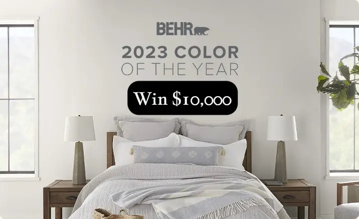 BEHR Blank Canvas Sweepstakes - Win $10,000 Or 1 Of 5 $500 Home Depot Gift Cards