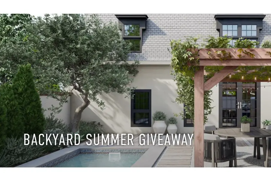 Belgard Backyard Summer Giveaway - Win A Yardzen Design Package, A Dining Set For Four And More