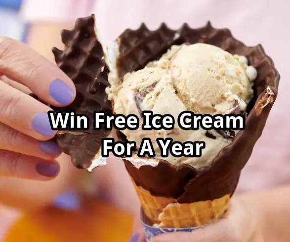 Ben & Jerry's Free Cone Day Sweepstakes - Win A Year's Worth Of Ice Cream (10 Winners)