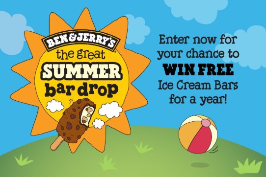 Ben & Jerry’s The Golden Stick-et Giveaway - Win free Ben & Jerry’s ice cream for a year