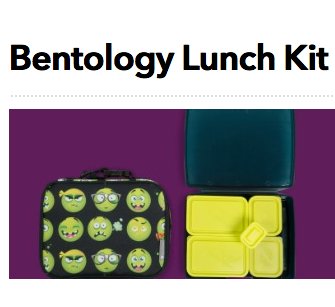 Bentology Lunch Kit Giveaway