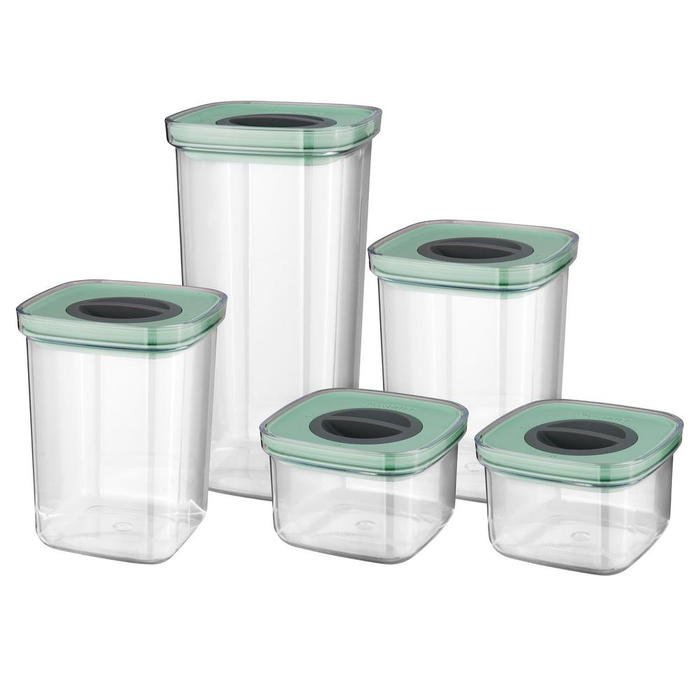 BergHOFF 5-Piece Smart Seal Food Container Set
