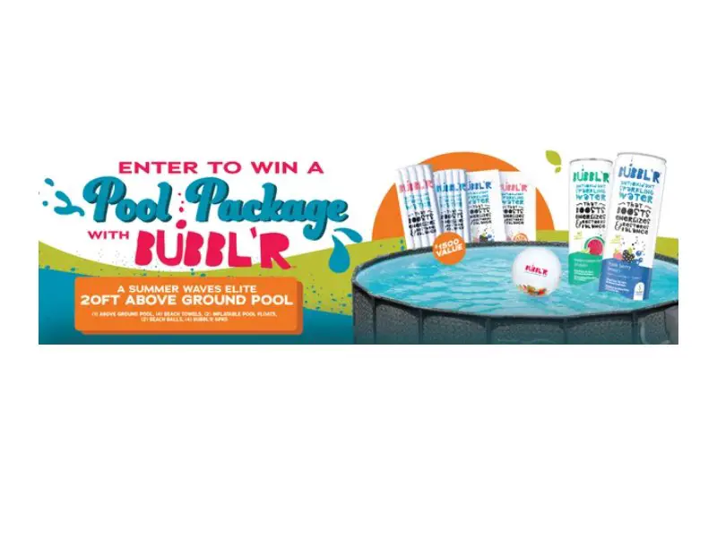 Bernick's Bubbl'r Pool Package Program Sweepstakes - Win An Above Ground Pool & More (MN & WI Only)