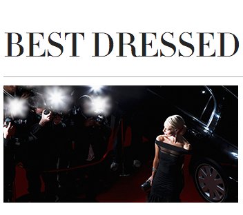 Best Dressed List Shopping Spree