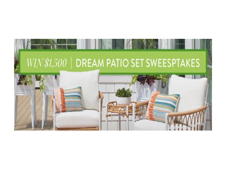 Better Homes & Gardens BHGRE Outdoor Sweepstakes - Win $1,500 For Your Dream Patio Or Backyard Upgrade