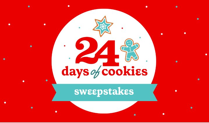 Betty Crocker 24 Days Of Cookies Sweepstakes - Win A Free Holiday Prize Pack (24 Winners)