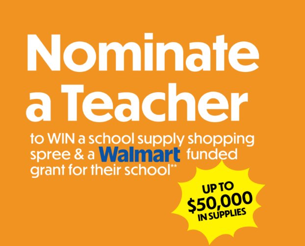 BIC Back-to-School Teacher Shopping Spree Sweepstakes - $5,000 Walmart Gift Cards & Walmart Shopping Spree Up For Grabs