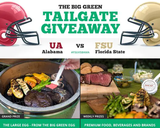 Big Green Tailgate Sweepstakes