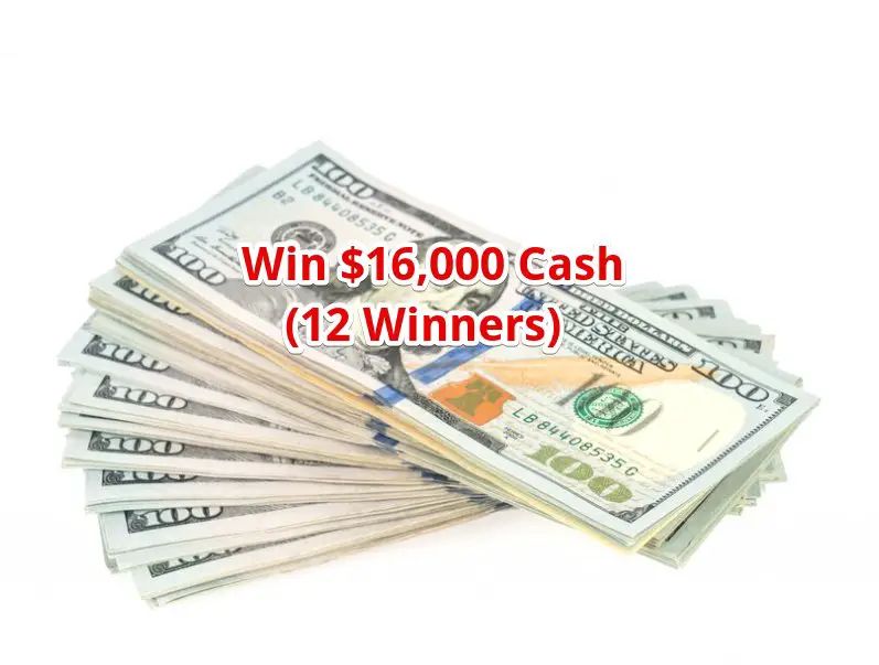 Big Sipz $16k Giveaway - Win $16,000 Cash (12 Winners)